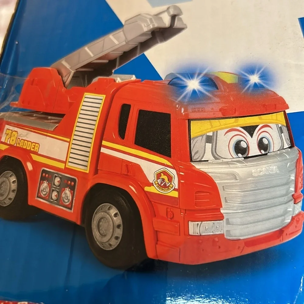 Dickie Toys Ladder Fire Engine Motorized with sounds & Lights